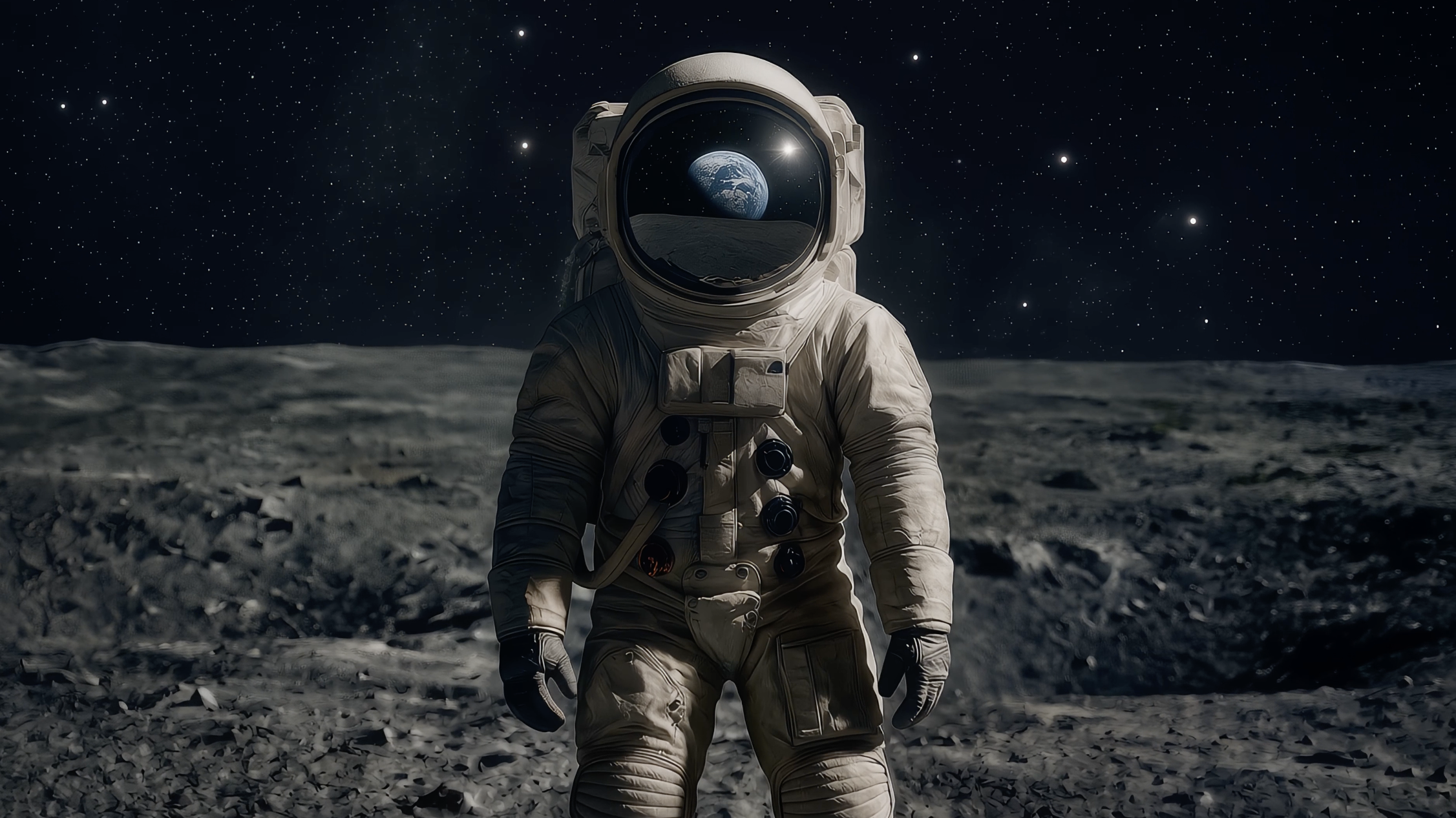 Astronaut on the Moon